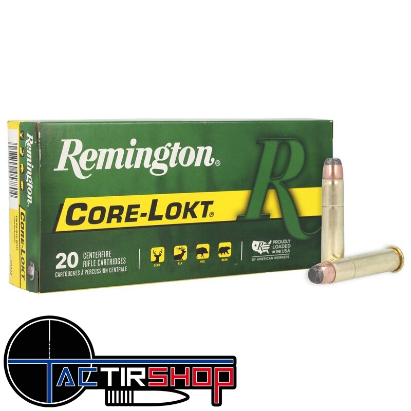 Munitions Remington Core Lokt 45-70 Government - 405 Grains 1330 fps www.tactirshop.fr