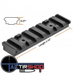 Rail picatinny UTG Pro 8 slot M-lok www.tactirshop.fr