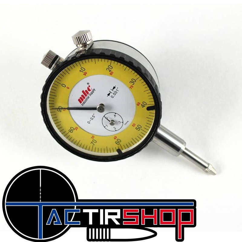 Comparateur à cadran à 0.001pour pack Force K&M www.tactirshop.fr