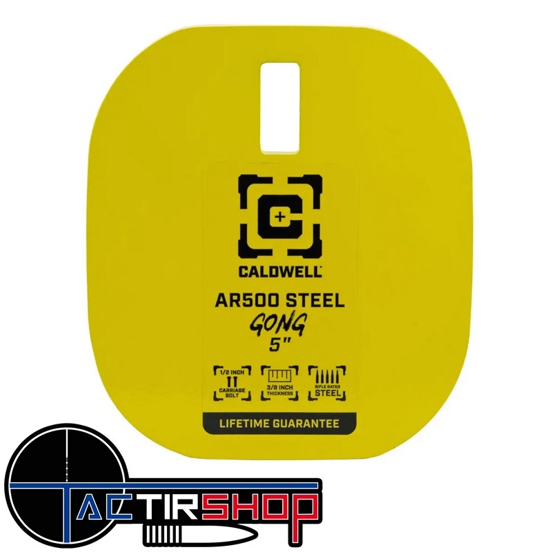 Gong Caldwell AR500 5" www.tactirshop.fr