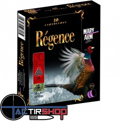 Cartouches MARY ARM Régence Calibre 12/67 34grs bourre grasse www.tactirshop.fr