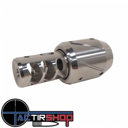 Combo Tuner Frein de bouche Spearhead Tuner Muzzle Brake Combo 3 Port Stainless 22lr / 223 / 6mm www.tactirshop.fr