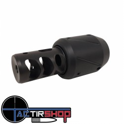 Combo Tuner Frein de bouche Spearhead Tuner Muzzle Brake Combo 3 Port Black Nitrite 22lr / 223 / 6mm www.tactirshop.fr