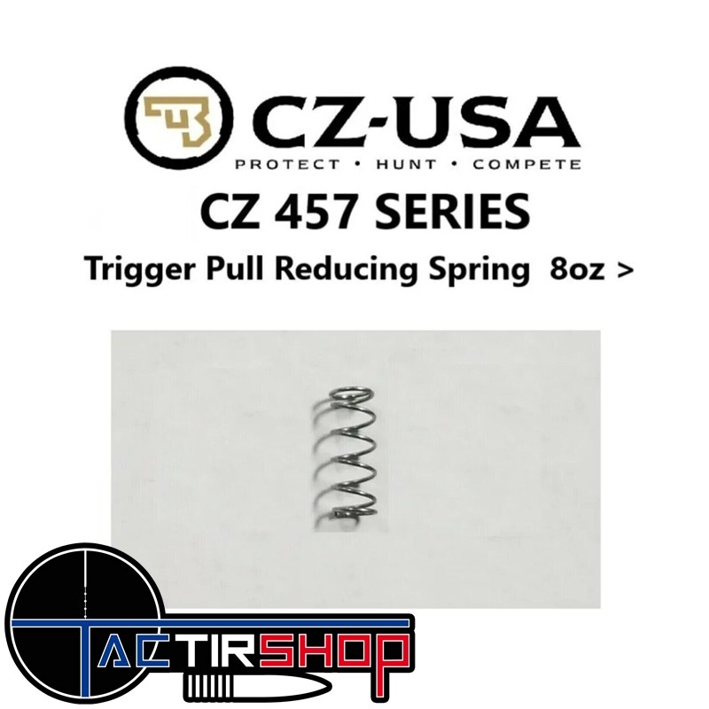 Ressort de détente allégé Pete's Pillars CZ 457 Series Aftermarket Trigger Pull Spring 8oz www.tactirshop.fr