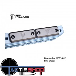 Poids extérieurs M-LOK pour châssis Pete's Pillars 340 g  Lot de 2 www.tactirshop.fr