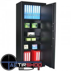 Armoire forte INFAC ETAGERES C20S 5 étagères amovibles - grand modèle www.tactirshop.fr