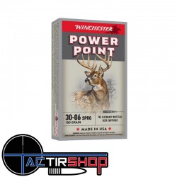 Munitions Winchester Power-Point 30-06 Springfield 180gr Boite 20 www.tactirshop.fr