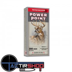 Munitions Winchester Power-Point 300 WSM 180gr Boite 20 www.tactirshop.fr