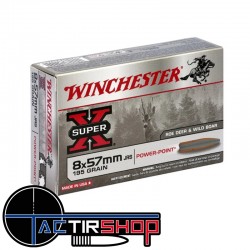 Munitions Winchester Power-Point 8x57 JRS 195gr Boite 20 www.tactirshop.fr