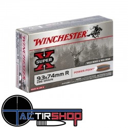 Munitions Winchester Power-Point 9.3X74R 286gr Boite 20 www.tactirshop.fr