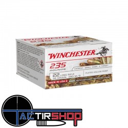 Munitions Winchester 22lr SUPER X 36 gr LHP Copper Plater Boîte de 235 www.tactirshop.fr