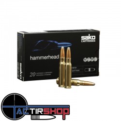 Munitions SAKO Hammerhead 300 Win Mag 180gr Boite 20 www.tactirshop.fr