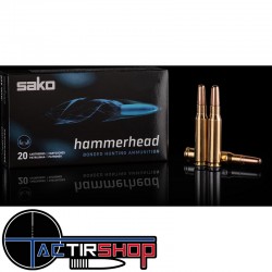 Munitions SAKO Hammerhead7x64 170gr Boite 20 www.tactirshop.fr