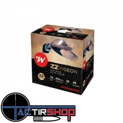 Cartouches Winchester ZZ Pigeon cal 12/70 36g Boite 25 www.tactirshop.fr