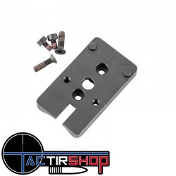 Plaque point rouge pour Beretta 92X pour point rouge Trijicon www.tactirshop.fr