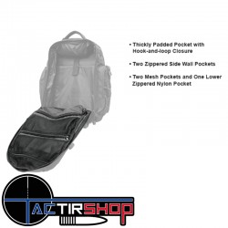 Sac à dos UTG 2-Day Situational Preparedness Pack - Black www.tactirshop.fr