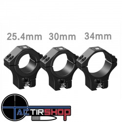 Colliers Multicompatible DISCOVERYOPT 6061 pour queue d'aronde 25,4 mm/30 mm/34 mm www.tactirshop.fr
