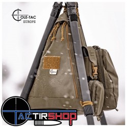 Sac pour trépied Cole-Tac Tripod Bird Box Coyote Brown www.tactirshop.fr