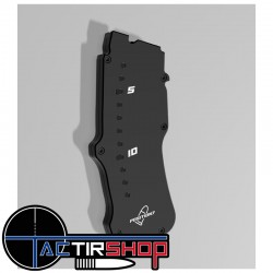 Chargeur Position7 Aluminium pour CZ 455/457 13 coups bridé à 10 coups www.tactirshop.fr