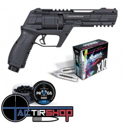 Pack Défense Revolver CP300 C50 13J + Co2 + Billes www.tactirshop.fr