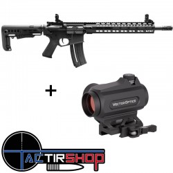 Pack Fun Tir Carabine semi-automatique HAMMERLI TAC R1 22lr + point rouge Vector Maverick II www.tactirshop.fr