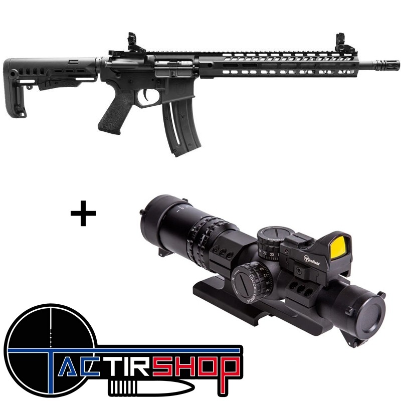 Pack Carabine semi-automatique HAMMERLI TAC R1 22lr + Lunette Firefield RapidStrike www.tactirshop.fr