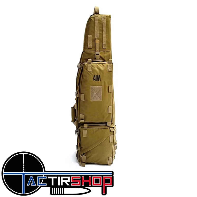 Drag Bag Aim FS-42 Tan pour carabine crosse pliante www.tactirshop.fr