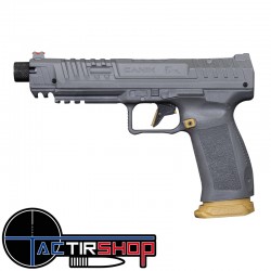 Pistolet de Défense CANIK RIVAL Co2 C50 Silver/Gold www.tactirshop.fr
