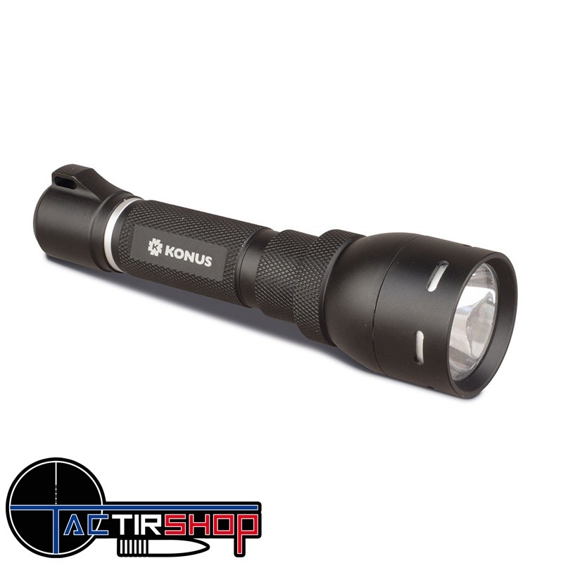 Lampe Tactique KONUS KONUSLIGHT RC-8 Rechargeable 1000 Lumens www.tactirshop.fr