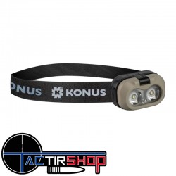 Lampe Frontale KONUS Konusflash-8 rechargeable 450 lumens www.tactirshop.fr