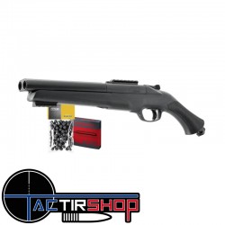 Pack Fusil T4E TS68 CAL 68 - 16J - 100 billes + 5 cartouches CO2 www.tactirshop.fr