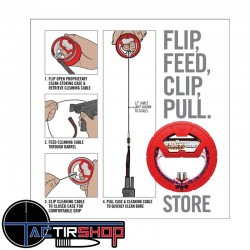 Cordon de nettoyage Boresnake Real Avid Bore Boss Cal 12 www.tactirshop.fr