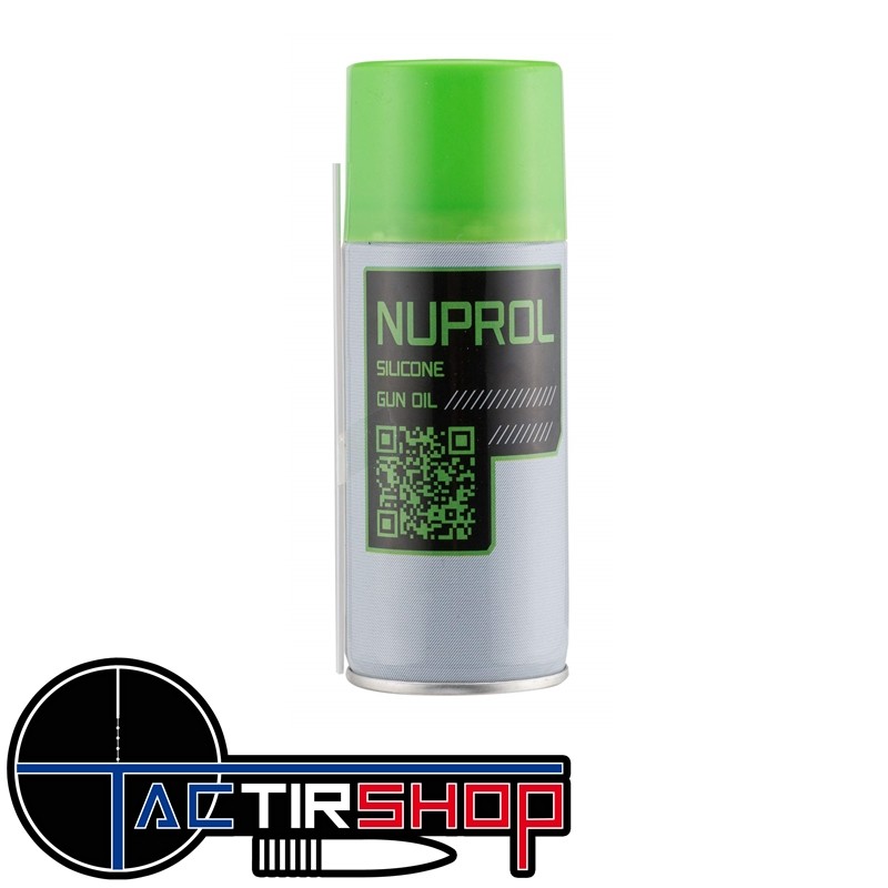 Spray Huile siliconée Nuprol Premium www.tactirshop.fr