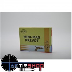 Cartouches PREVOT Mini-Mag Speciale Becasse 12/70 42 g – Pb duo 9 + 8 Disco www.tactirshop.fr