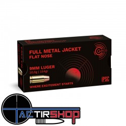 Munitions Geco 9mm FMJ 154 gr Subsonic boite de 50 www.tactirshop.fr