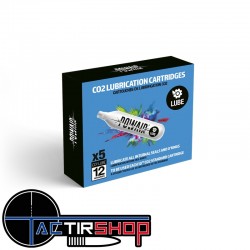 Boite de 5 cartouches d'entretien POWAIR CO2 12gr www.tactirshop.fr