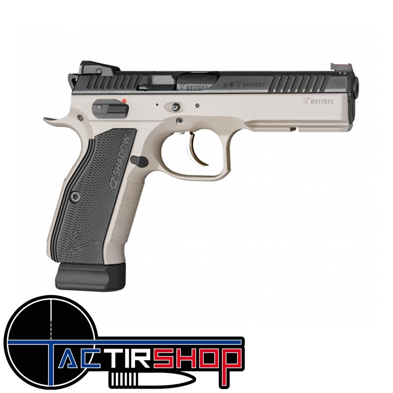 Pistolet CZ 75 Shadow 2 Urban Grey calibre 9x19 www.tactirshop.fr