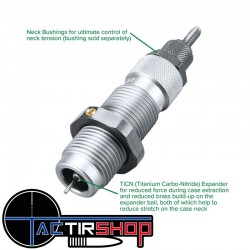 Jeu d'outils RCBS Matchmaster - Full Length Bushing Die Set 6.5mm Creedmoor www.tactirshop.fr