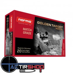 Munitions Norma Golden Target Match.308 Win 11.3G / 175g boite de 20 www.tactirshop.fr