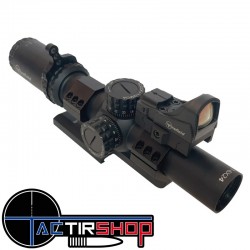 Lunette de tir LPVO Firefield RapidStrike Kommando 1-6x24 avec Point Rouge www.tactirshop.fr