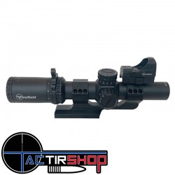 Lunette de tir LPVO Firefield RapidStrike Kommando 1-6x24 avec Point Rouge www.tactirshop.fr