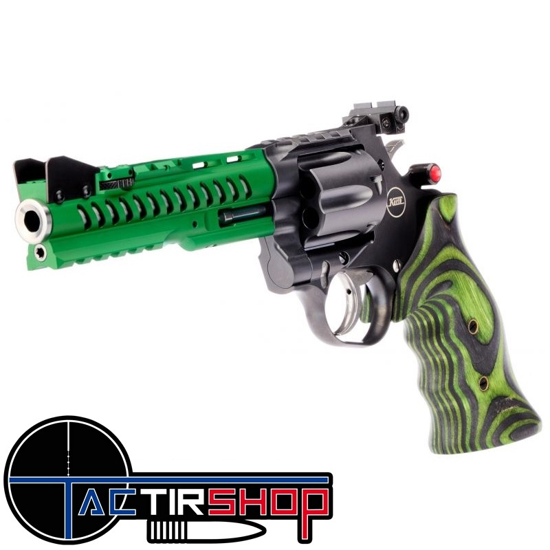 Revolver KORTH Super Sport GTA green cal.357Mag avec Pack Performance www.tactirshop.fr