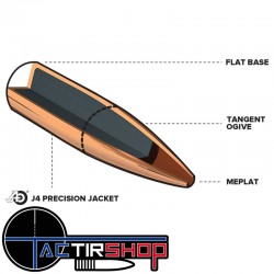 Ogives Berger FB Target Rifle 6mm 68 Grain boite de 1000 www.tactirshop.fr