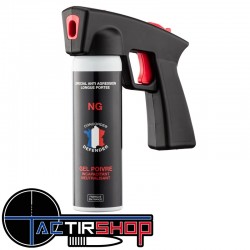 Bombe lacrymogène anti agression Concorde 100ML Gel POIVRE Poignée Nouvelle génération www.tactirshop.fr