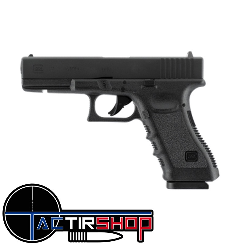 Pistolet GLOCK 17 Co2 BBs 4.5mm ou Plomb 4.5mm Inf 3J www.tactirshop.fr