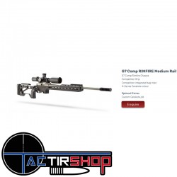 Châssis Warrior Gen7 Comp Rimfire Bergara B14R Noir www.tactirshop.fr