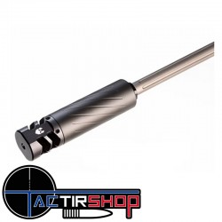 Silencieux Warrior Shorty Large Compétition Brake cal.30 5/8-24 www.tactirshop.fr
