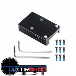 Montage Picatinny pour Holosun 407C 507C 508T Compatible RMR www.tactirshop.fr