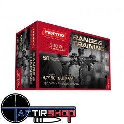 Munitions Norma Range&Training 308 Win150gr Boite de 50 www.tactirshop.fr