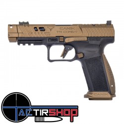 Pistolet CANIK TTI COMBAT cal. 9x19 www.tactirshop.fr